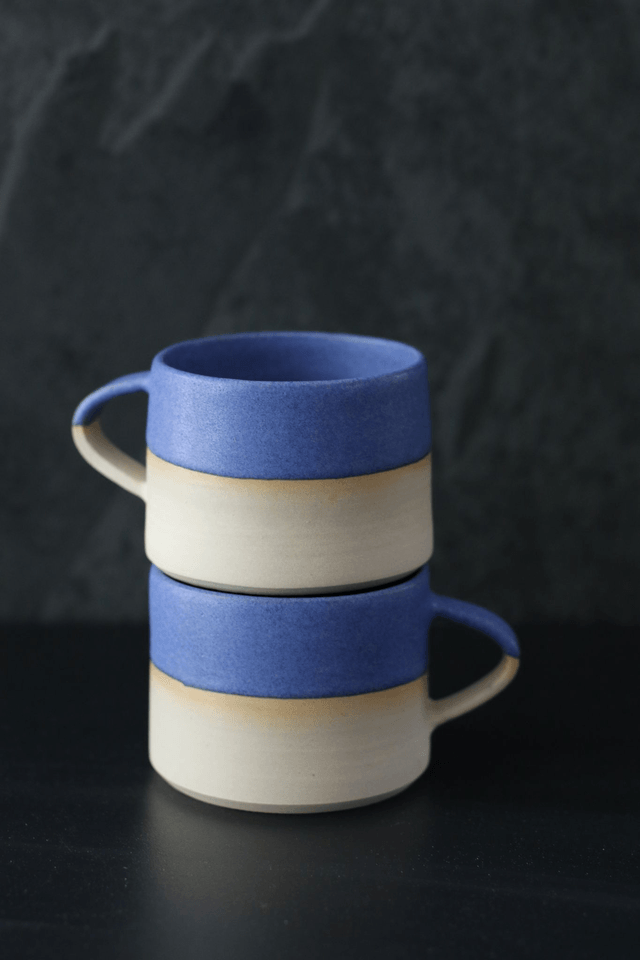 La tasse bicolore 