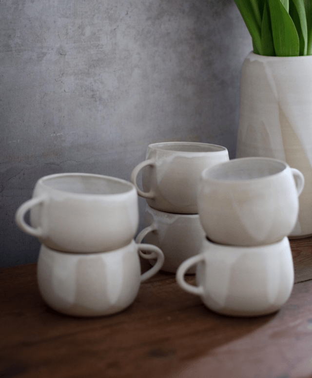 La tasse ronde Ivoire 