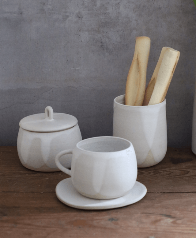 La tasse ronde Ivoire 