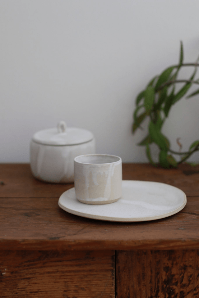 La tasse à café ivoire 