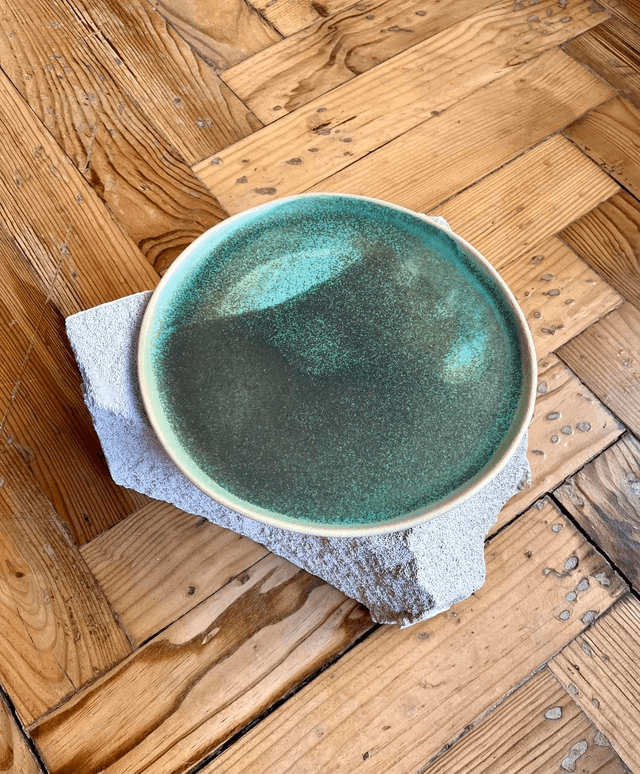 Les assiettes rondes lagon