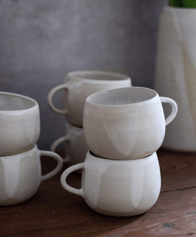 La tasse ronde Ivoire 