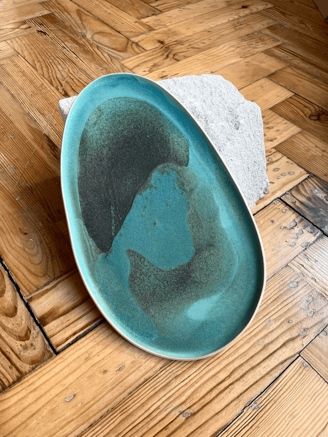 Le plat de présentation lagon