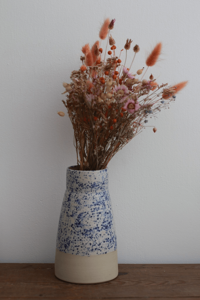 Le vase moucheté 