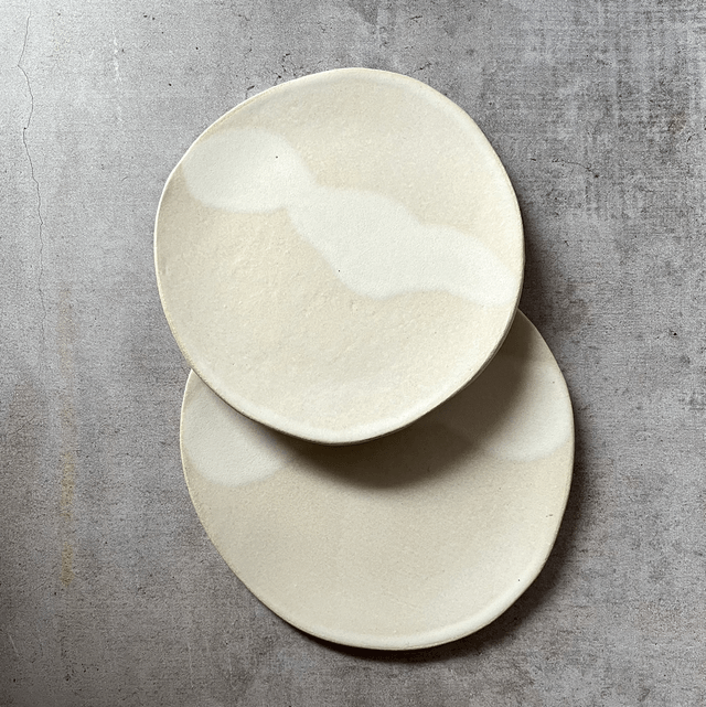 Les assiettes à tapas Ivoire 