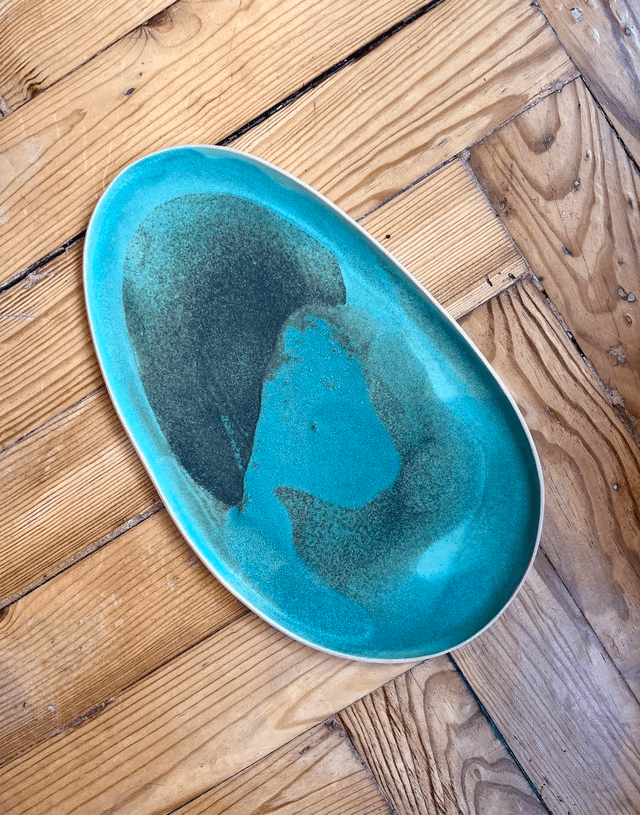 Le plat de présentation lagon